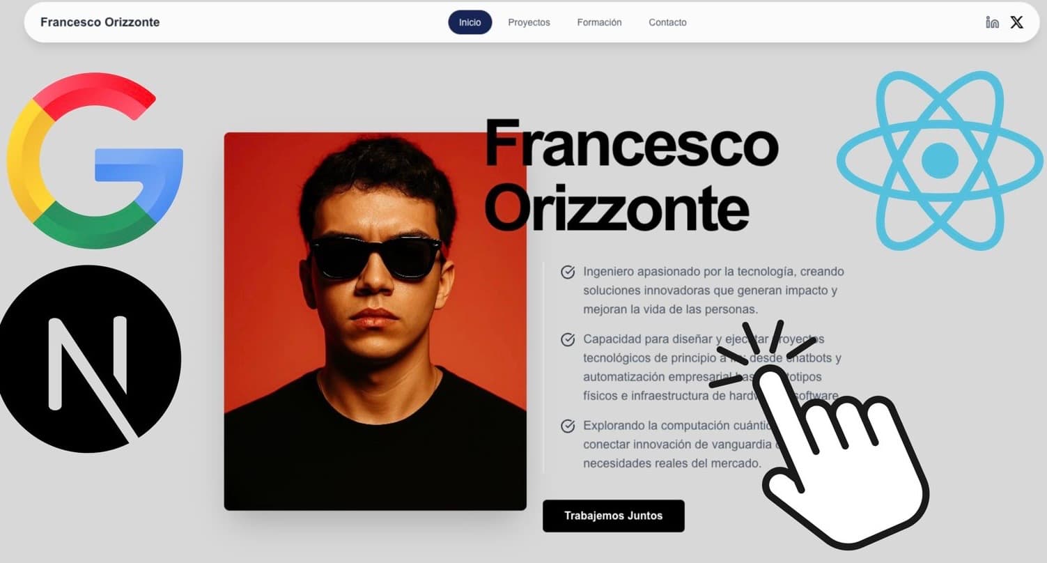 Imagen del proyecto Web personal